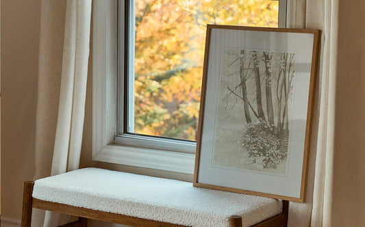 Sepia Treetops, Poster